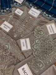 AMERIA By Imrozia Embroidered Chiffon Unstitched 3 Piece – 0025