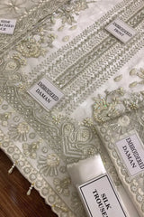 NOORI- DASTANGOI By Afrozeh Embroidered Organza Wedding Formals 3 pc Dress – 0034