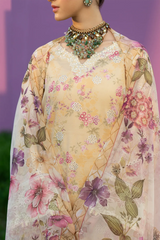 Sunflower By Sardinia Embroidered & Digital Print Lawn 3 Piece Dress – 0013