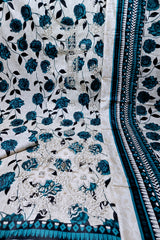 Lulusar Embroidered & Digital Print Lawn 3 Piece Dress – 0008