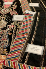 GUL-E-ISHTIAQ By Adans Libas Embroidered Chiffon Luxury Wedding 3 Piece Dress - 0041