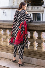 Charizma Digital Print & Embroidered Luxury Lawn 3 Piece Dress - 0033