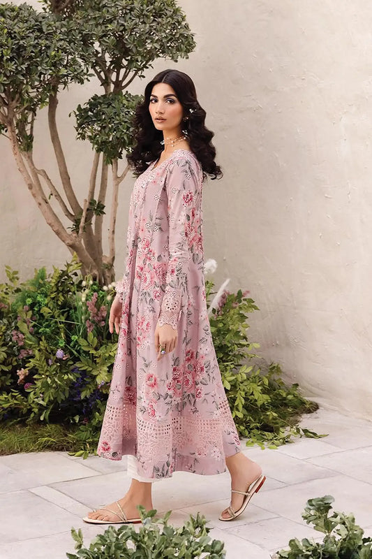 Iznik Chikankari Luxury Lawn 3 Piece Dress - 0024