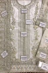 NOORI- DASTANGOI By Afrozeh Embroidered Organza Wedding Formals 3 pc Dress – 0034