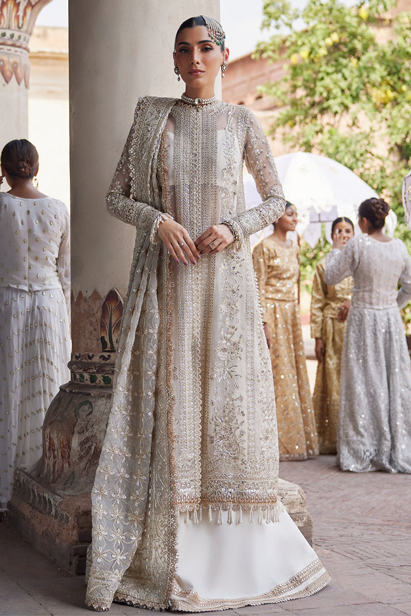 NOORI- DASTANGOI By Afrozeh Embroidered Organza Wedding Formals 3 pc Dress – 0034