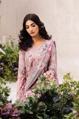 Iznik Chikankari Luxury Lawn 3 Piece Dress - 0024