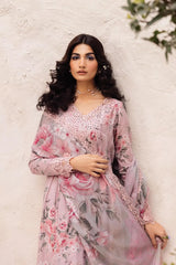 Iznik Chikankari Luxury Lawn 3 Piece Dress - 0024