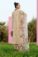 Sunflower By Sardinia Embroidered & Digital Print Lawn 3 Piece Dress – 0013