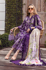 M Prints By Maria B Embroidered Cambric Suits Unstitched 3 Piece – 0018