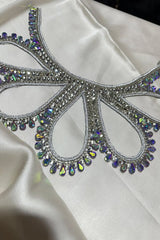 Khaadi Digital Printed Shamoz Silk 3 Piece Dress - 0046